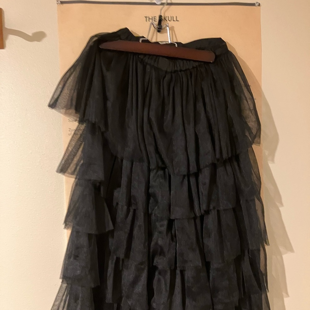 Black Tulle Skirt